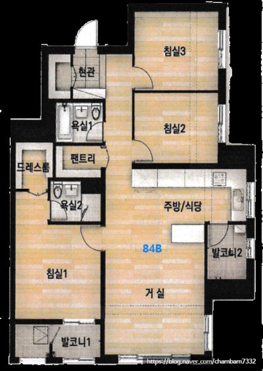 39형 평면도
