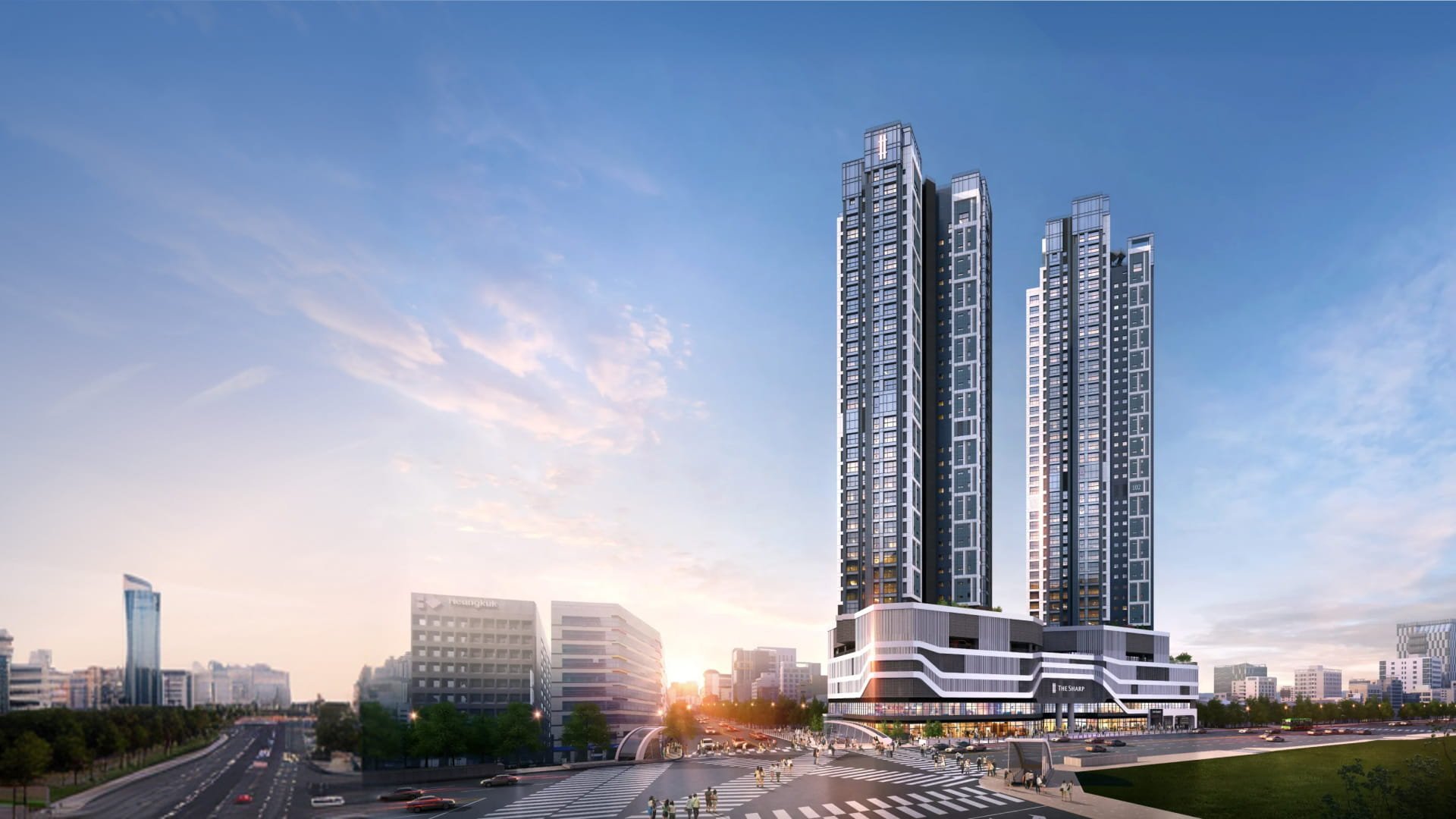 대구 중심 사일동에 299세대 중소형 단지 '더샵 중앙로역센터폴' 분양 중